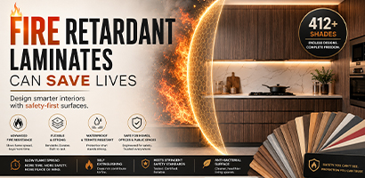 Fire Retardant Laminate Sheet Can Save Lives in Modern Interiors