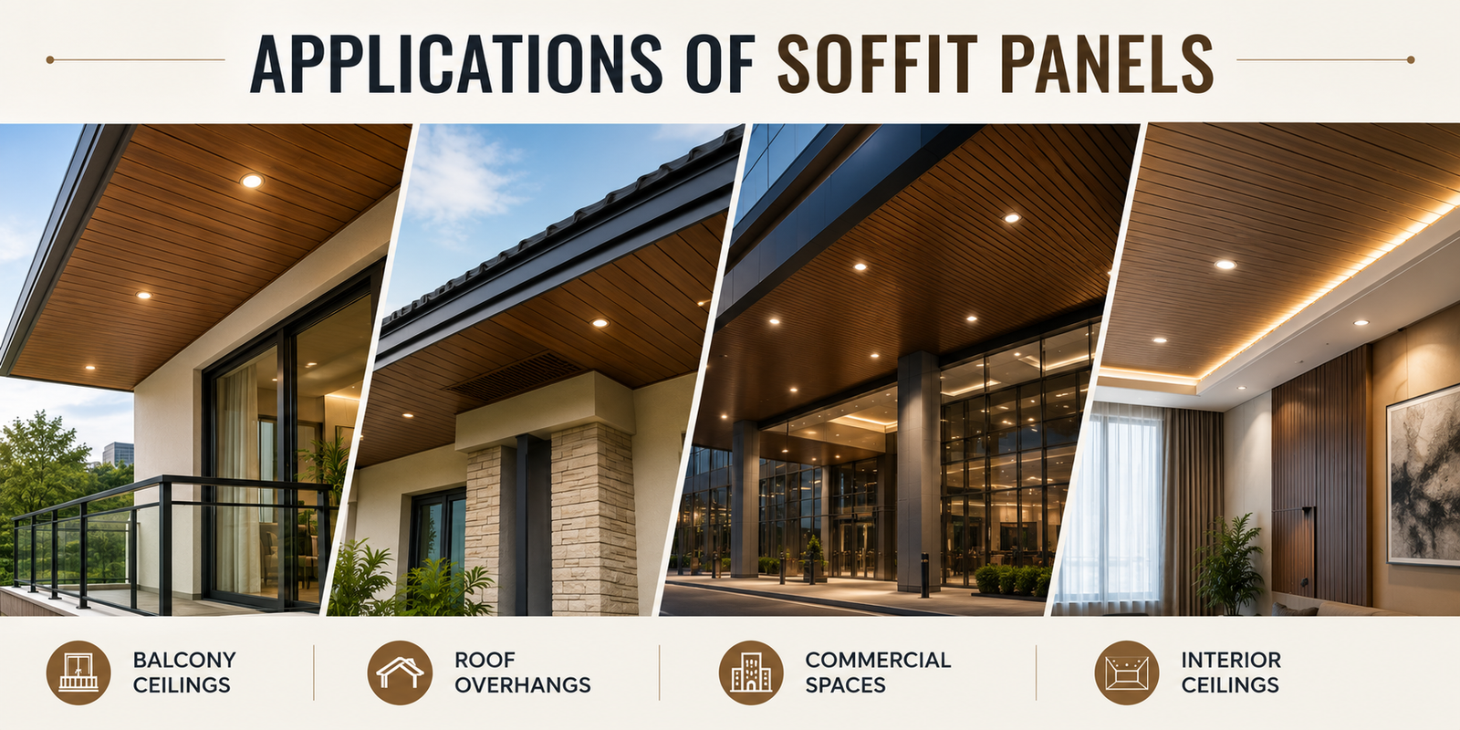 Applications of Soffit Panels