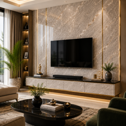 UV HDPC Marble Panels